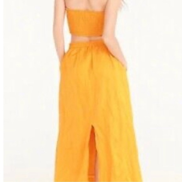 J.Crew collection NWT textured satin skirt set lined with pockets sz L set - Picture 4 of 16